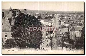 Bild des Verkufers fr Carte Postale Ancienne Le Mans vue Panoramique zum Verkauf von CPAPHIL