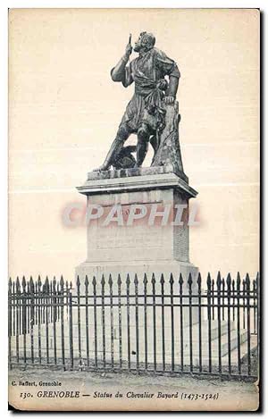 Image du vendeur pour Carte Postale Ancienne Grenoble Statue du Chevalier Bayard mis en vente par CPAPHIL