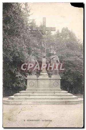 Carte Postale Ancienne Remiremont Le Calvaire Christ