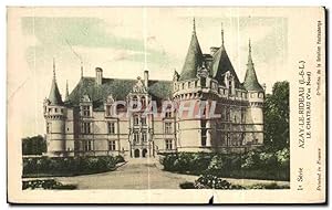 Carte Postale Ancienne Azay le Rideau Le Château