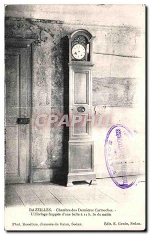 Immagine del venditore per Carte Postale Ancienne Bazeilles Chambre des Dernieres Cartouches L'Horloge frappee d'une balle a 11h30 Militaria venduto da CPAPHIL