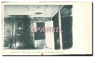 Carte Postale Ancienne Bazeilles Etat actuel de la Chambre de la Derniere Cartouche Militaria