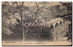 Seller image for Carte Postale Ancienne Dinan Le Viaduc et le Port for sale by CPAPHIL