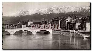Image du vendeur pour Carte Postale Ancienne Les Belles Alpes franaises Crenoble Pont Marius mis en vente par CPAPHIL