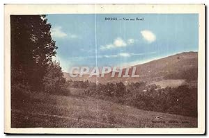 Carte Postale Ancienne Boege vue Sur Sacel