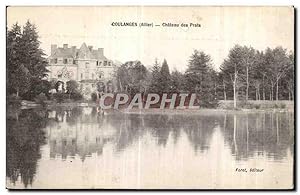 Carte Postale Ancienne Coulanges Château des Prats