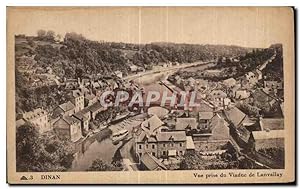 Seller image for Carte Postale Ancienne Dinan vue prise du Viaduc de Lanvallay for sale by CPAPHIL