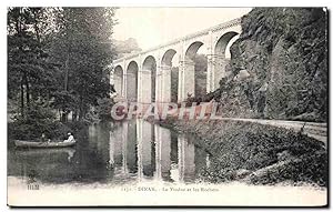 Seller image for Carte Postale Ancienne Dinan Le Viaduc et les Rochers for sale by CPAPHIL