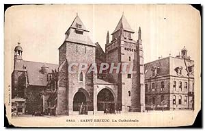 Carte Postale Ancienne Saint Brieuc La Cathédrale