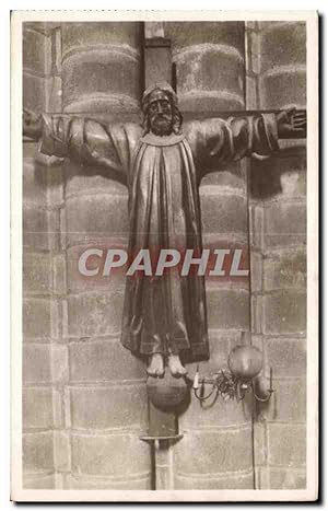 Image du vendeur pour Carte Postale Ancienne Quimperle Eglise Sainte Croix Le Christ en Robe mis en vente par CPAPHIL