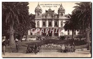 Carte Postale Ancienne Monte Carlo Le Casino