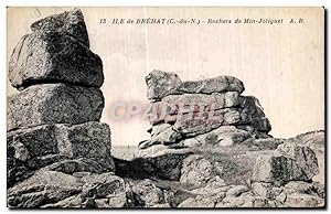 Imagen del vendedor de Carte Postale Ancienne le de Brehat Rochers de Min Joliguet a la venta por CPAPHIL