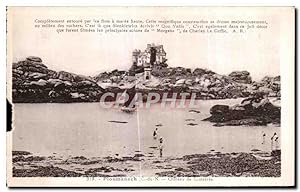 Bild des Verkufers fr Carte Postale Ancienne Ploumanac h Chteau de Costaeres zum Verkauf von CPAPHIL