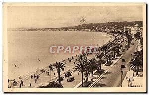 Seller image for Carte Postale Ancienne Nice Alpes Maritimes La Promenade des Anglais for sale by CPAPHIL