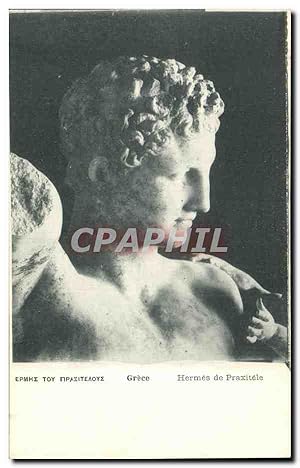 Bild des Verkufers fr Carte Postale Ancienne Grece Greece Hermes de Praxitele zum Verkauf von CPAPHIL