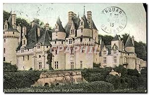Carte Postale Ancienne Usse Le Château vue d'Ensemble