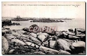 Image du vendeur pour Carte Postale Ancienne Perros Guirec Ploumanac h La Passe devant le Chteau de Costaerez ou Sienkievicz ecritvit Quo Vadis mis en vente par CPAPHIL