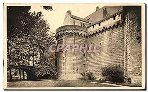 Carte Postale Ancienne Nantes Château des Ducs de Bretagne Tour de la Boulangerie