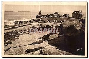 Carte Postale Ancienne Cote De Granet Ploumanac h