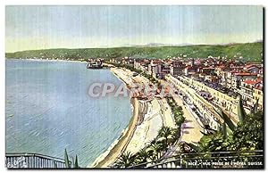 Carte Postale Ancienne Nice vue Prise L'Hôtel Suisse