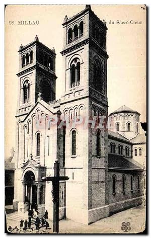 Image du vendeur pour Carte Postale Ancienne Millau Eglise du Sacre Coeur mis en vente par CPAPHIL