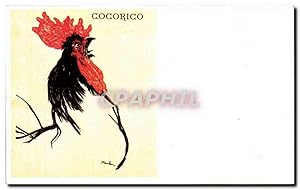 Seller image for Reproduction Cocorico Coq Chicken oiseau for sale by CPAPHIL