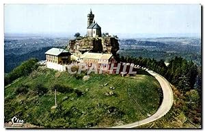 Carte Postale Ancienne Dabo Moselle vue aérienne Rocher Saint Leon Alt 664m