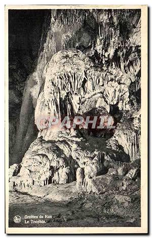 Carte Postale Ancienne Grottes de Han Le Trophee