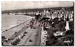 Carte Postale Ancienne Nice vue d'ensemble de le Promenade des Anglais