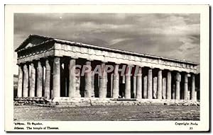 Bild des Verkufers fr Carte Postale Ancienne Grece Greece Athens The Temple of Theseus zum Verkauf von CPAPHIL