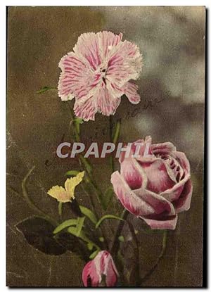 Seller image for Carte Postale Ancienne Fantaisie Fleur for sale by CPAPHIL