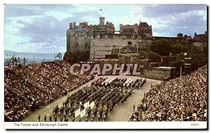 Carte Postale Ancienne The Tattoo and Edinburgh Castle