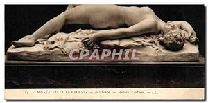 Image du vendeur pour Carte Postale Ancienne Musee Du Luxembourg Baccbante Moreau Vauthier Femme nue rotique mis en vente par CPAPHIL
