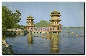 Seller image for Carte Postale Ancienne Spring Autumn Pavilions Tsoying Chine China for sale by CPAPHIL