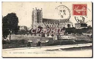 Image du vendeur pour Carte Postale Ancienne Saint Omer Sithuie Cheval Horse mis en vente par CPAPHIL