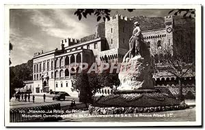 Immagine del venditore per Carte Postale Ancienne Monaco Le Palais du Prince monument commemoratif du 25eme anniversaire de SAS le prince Albert 1er venduto da CPAPHIL