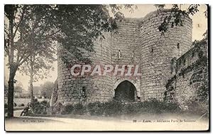 Carte Postale Ancienne Laon Ancienne Porte de Soissons