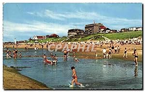 Carte Postale Ancienne Noordijk Aan Zee Strandleven