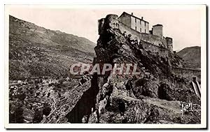 Carte Postale Ancienne Corte (Corse) La citadelle