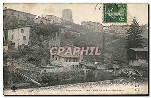 Bild des Verkufers fr Carte Postale Ancienne Puy de Dome Thiers le Pont Saint Jean zum Verkauf von CPAPHIL