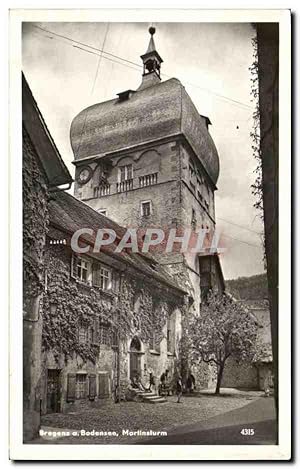 Carte Postale Ancienne Bregens a Bodensee Marlinslurm