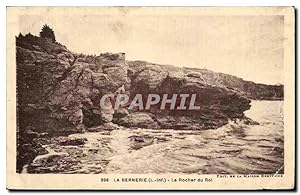 Image du vendeur pour Carte Postale Ancienne La Bernerie Le Rocher du Roi mis en vente par CPAPHIL