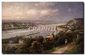 Carte Postale Ancienne Koblenz an dee Mondung dur Mosel in den Rhein
