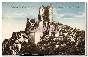 Image du vendeur pour Carte Postale Ancienne Ruine de drachenfels Ruine Drachenfels mis en vente par CPAPHIL