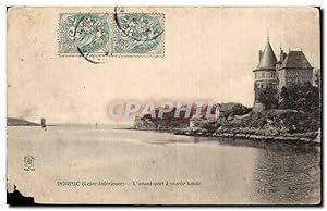 Bild des Verkufers fr Carte Postale Ancienne Pornic L avant port mare haute zum Verkauf von CPAPHIL