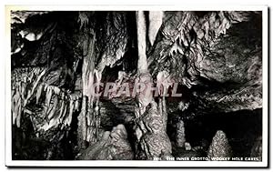 Seller image for Carte Postale Ancienne The inner grotto Wookey Hole caves for sale by CPAPHIL