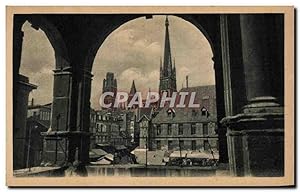 Bild des Verkufers fr Carte Postale Ancienne Rouen La Cathdrale vue de la Haute Vieille Tour The Cathedral seen from the old High Tower zum Verkauf von CPAPHIL