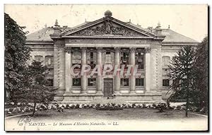 Bild des Verkufers fr Carte Postale Ancienne Nantes Le Museum d Histoire Naturelle zum Verkauf von CPAPHIL