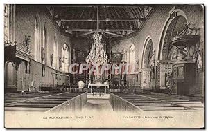 Image du vendeur pour Carte Postale Ancienne La Normandie La Loupe Intrieur de l Eglise mis en vente par CPAPHIL