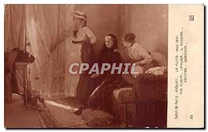 Seller image for Carte Postale Ancienne Salon de Paris La Fuite Vollet La Huida for sale by CPAPHIL